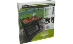 Foldable charcoal grill PIRAN 28x43cm