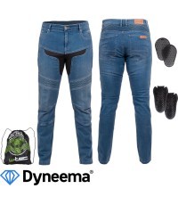 Мужские мотоджинсы W-TEC Dynetis - Синий
