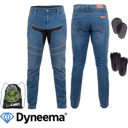 Men’s Motorcycle Jeans W-TEC Dynetis - Blue