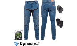 Vyriški motociklininkų džinsai W-TEC Dynetis - Mėlyna