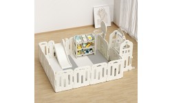 Пластиковый манеж с аксессуарами inSPORTline Klaudino Max 180 x 200 см