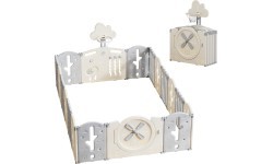 Plastic Playpen inSPORTline Bufalino 16+2 160 x 240 x 64 cm