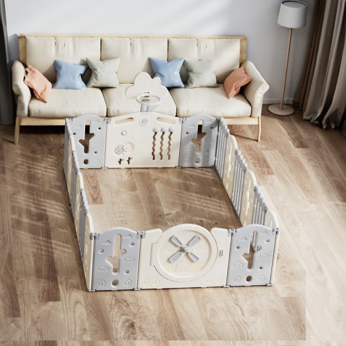 Пластиковый манеж inSPORTline Bufalino 16+2 160 x 240 x 64 см