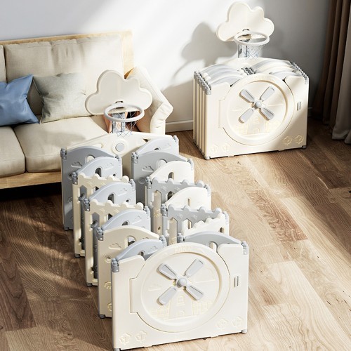 Plastic Playpen inSPORTline Bufalino 12+2 167 x 160 x 64 cm