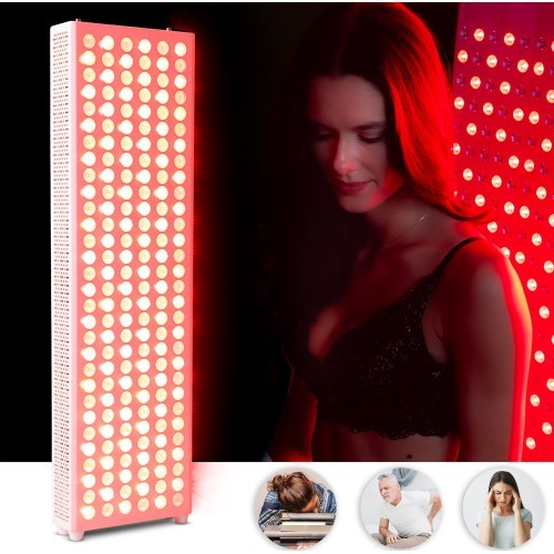 Red LED Light Therapy Panel inSPORTline Brister – 180 LED - White