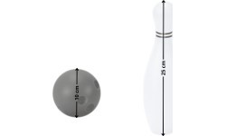 Vaikiškas boulingo rinkinys inSPORTline BWS100