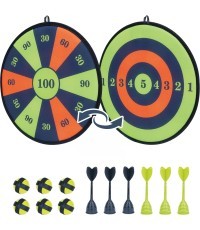 Double-Sided Target w/ Darts & Balls inSPORTline DSTS140