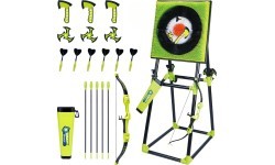 Vaikų žaidimų rinkinys 4-in-1 su taikiniu inSPORTline ADGS210