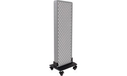 Stand w/ Wheels for Red LED Light Therapy Panel inSPORTline Tugare - Black