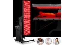 Red LED Light Therapy Panel inSPORTline Sumatrin - Black