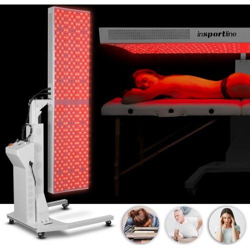 Red LED Light Therapy Panel inSPORTline Sumatrin - White