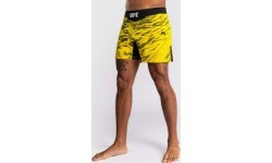 UFC Fusion by Venum Authentic Fight Night vyriški kovos šortai, Short Fit, geltoni