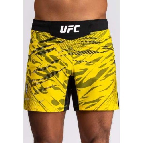 UFC Fusion by Venum Authentic Fight Night vyriški kovos šortai, Short Fit, geltoni