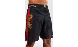 Шорты для MMA Venum x TEKKEN 8 Marshall Law, черно-красно-золотые