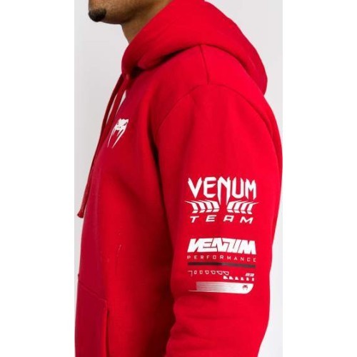 Venum Motorsport džemperis su gobtuvu – Racer Red