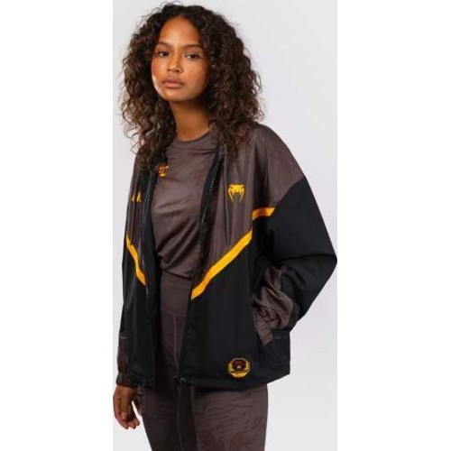 UFC Fusion by Venum Fight Week Women’s Zip Hoodie - Earthen Brown