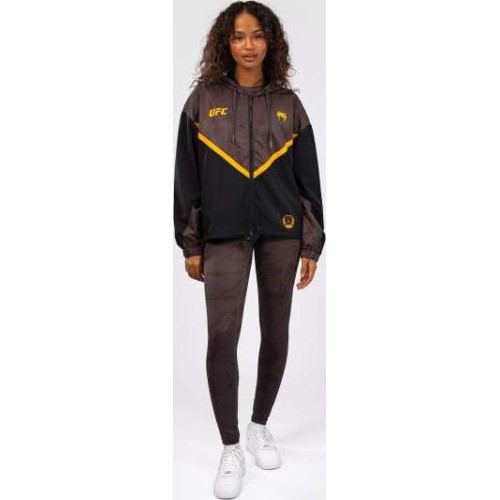 UFC Fusion by Venum Fight Week Women’s Zip Hoodie - Earthen Brown