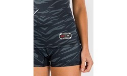 UFC Fusion by Venum Authentic Fight Night Women’s Fitted Tank With Shelf Bra - Black
