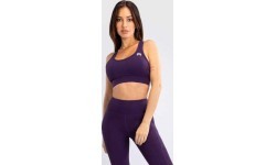 Venum Essential Women's Medium Impact Sports Bra - Deep Purple