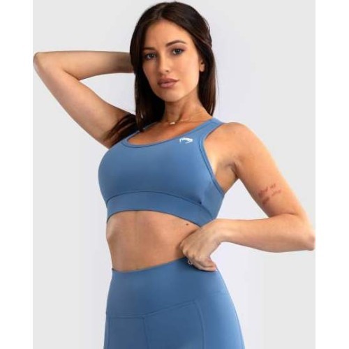 Moteriška sportinė liemenėlė Venum Essential, vidutinio palaikymo, Storm Blue