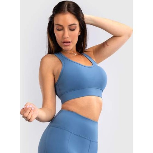 Moteriška sportinė liemenėlė Venum Essential, vidutinio palaikymo, Storm Blue