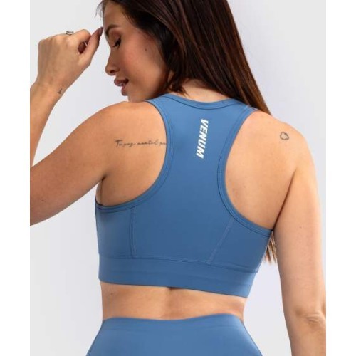 Женский спортивный бюстгальтер Venum Essential, средняя поддержка, Storm Blue