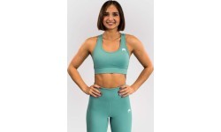 Женский спортивный бюстгальтер Venum Essential, средняя поддержка, аквамарин