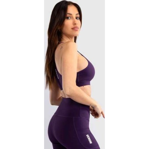 Женский спортивный бюстгальтер Venum Essential Low Impact, тёмно-фиолетовый