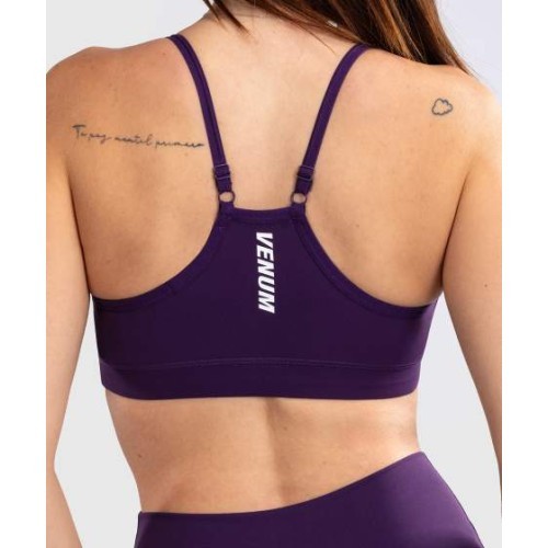 Moteriška sportinė liemenėlė Venum Essential Low Impact, tamsiai violetinė