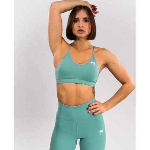 Venum Essential moteriška sportinė liemenėlė Aqua Green