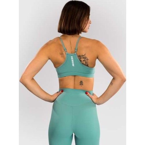 Venum Essential moteriška sportinė liemenėlė Aqua Green