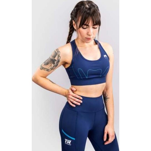 Sportinė liemenėlė Venum X Top Rank Original, tamsiai mėlyna