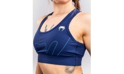 Venum X Top Rank Original Women's Sports Bra - Navy Blue