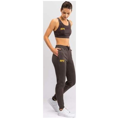 UFC Fusion by Venum Fight Week Women’s Cotton Pant - Solid Earthen Brown