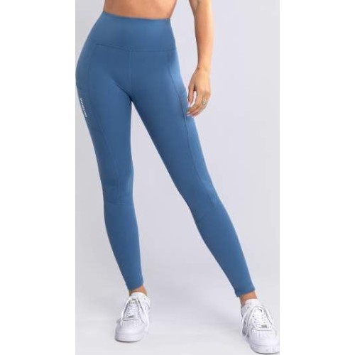 Venum Essential moteriškos sportinės tamprės Storm Blue