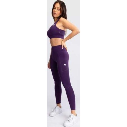 Женские спортивные леггинсы Venum Essential, тёмно-фиолетовые