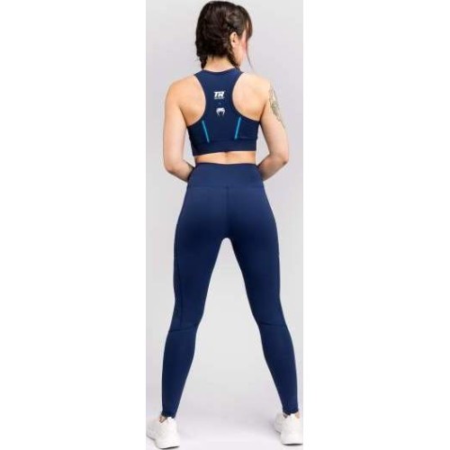Женские длинные легинсы Venum X Top Rank Original, тёмно-синие