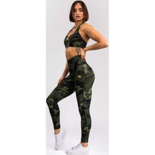 Venum x Sophia Rose moteriškos ilgos tamprės, Forest Camo