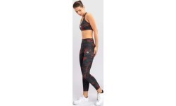 Venum x Sophia Rose moteriškos 7/8 tamprės, Urban Red Camo
