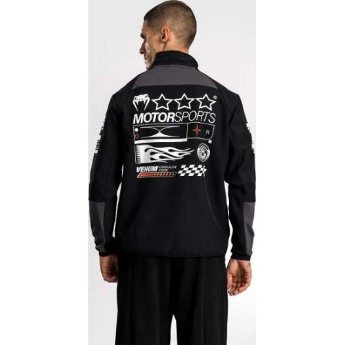 Куртка softshell Venum Motorsport, чёрная