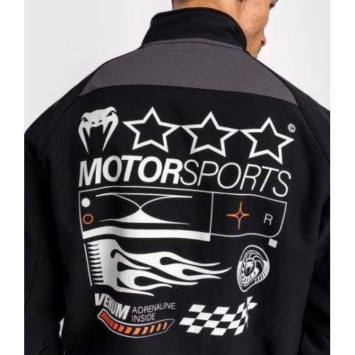 Venum Motorsport softshell striukė, juoda