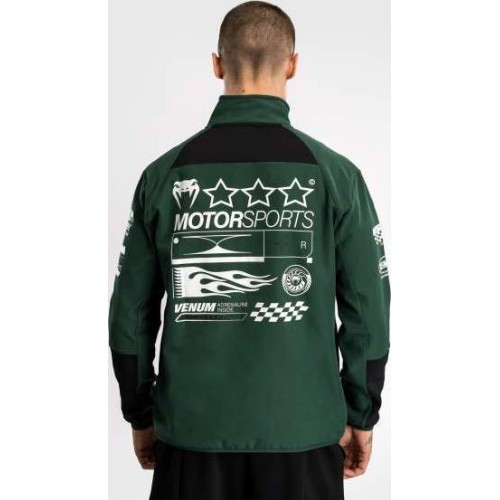 Venum Motorsport softshell striukė – Deep Forest