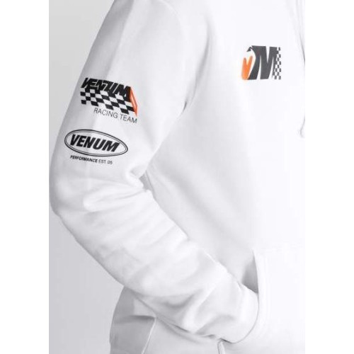 Толстовка с капюшоном Venum Motorsport, белая
