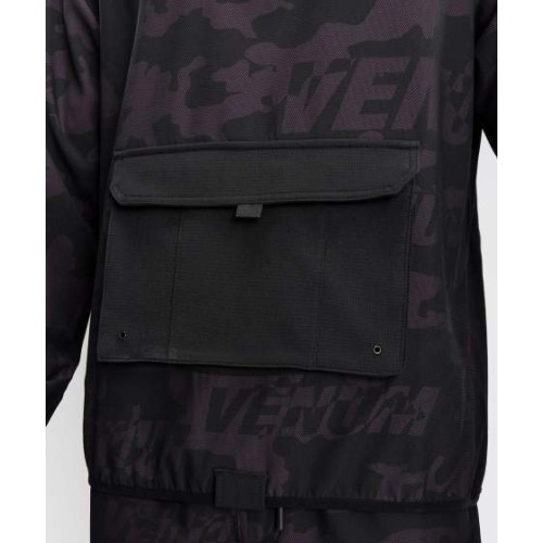 Venum Trooper Men's Half-Zip Jacket - Black/Purple