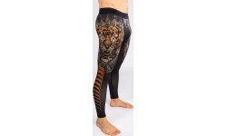 Vyriškos sportinės tamprės Venum Tiger, juoda/neoninė oranžinė