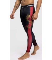 Venum x TEKKEN 8 - Marshall Law Spats - Black/Red/Gold