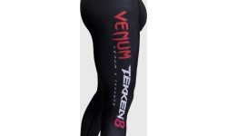 Venum x TEKKEN 8 - Marshall Law Spats - Black/Red/Gold