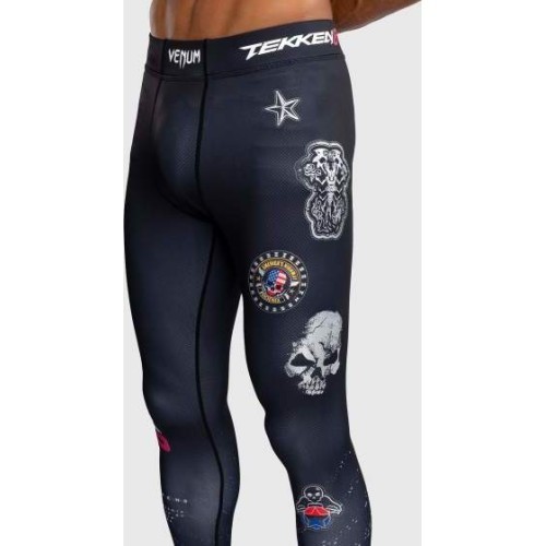 Venum x TEKKEN 8 - Paul Phoenix Spats - Black/Blue