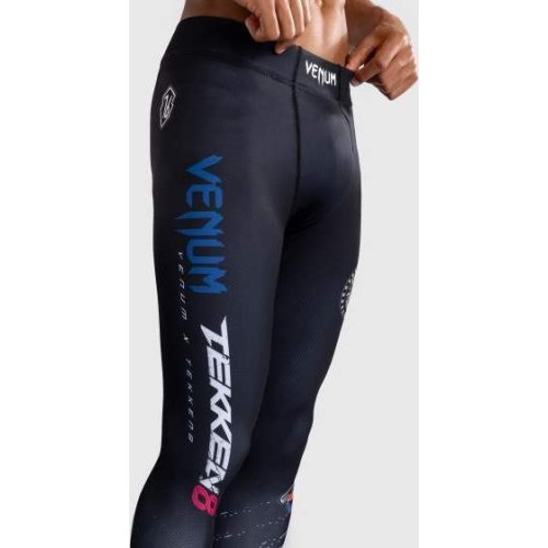 Venum x TEKKEN 8 - Paul Phoenix Spats - Black/Blue