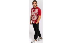 Venum Dragon’s Flight Men’s T-Shirt - Cherry Red/Cream White